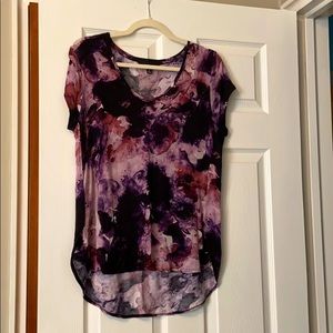 Simple Vera VeraWang Floral T-Shirt